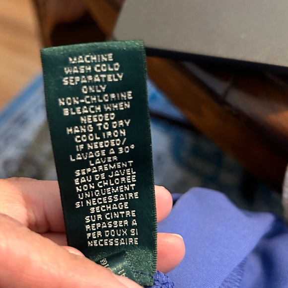 Lauren Ralph Lauren Women's periwinkle Stretch Faux Wrap Dress size 22W NWT - Picture 7 of 12